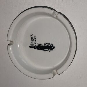 Vintage Sage's East Restaurant Lake Shore Drive Chicago ashtray